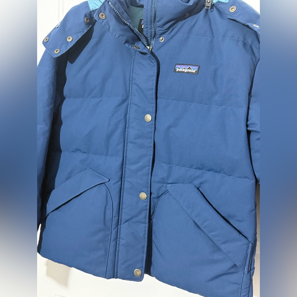 Patagonia Downdrift Jacket Tidepool Blue Small Women's - Picture 2 of 14